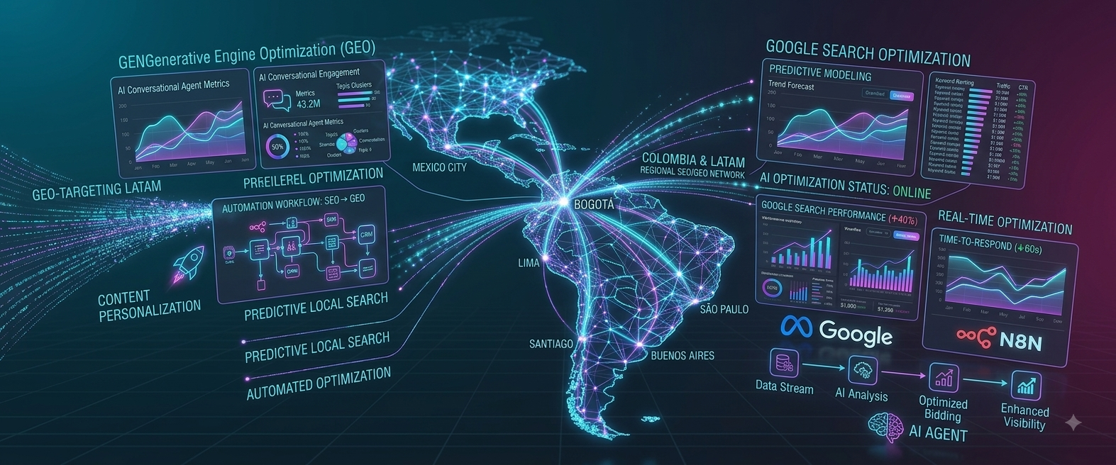 Del SEO al GEO en Colombia: Cómo captar tráfico de alta intención para pauta digital en 2026